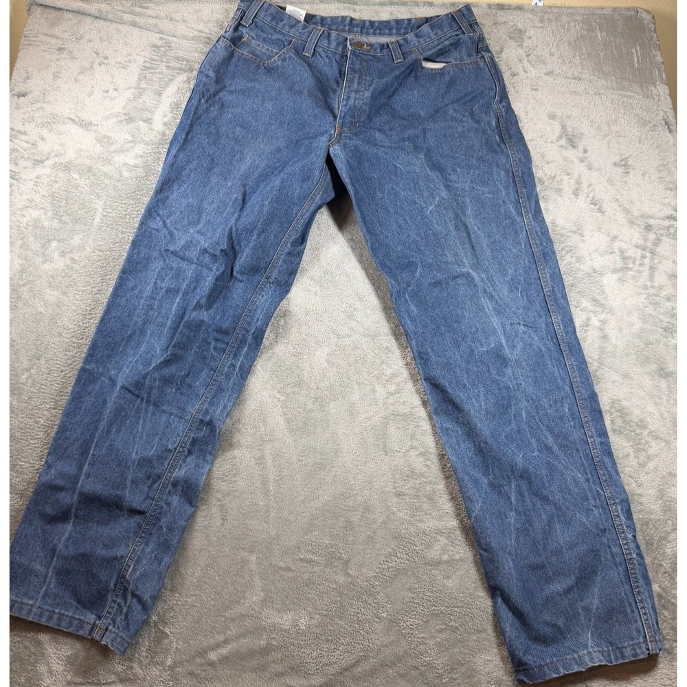 Workrite FR Jeans Men's 38x34 Flame Resistant Denim Work Pants ARC 14.4 HRC2